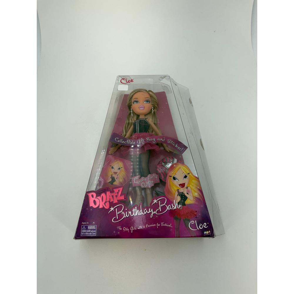 Bratz Birthday Bash Cloe Doll MGA Entertainment New in Damaged Box 303534